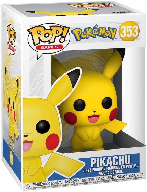 Funko Pop! Games Pokemon - (353) Pikachu Figure Vinyl 9cm Pikachu Statue New