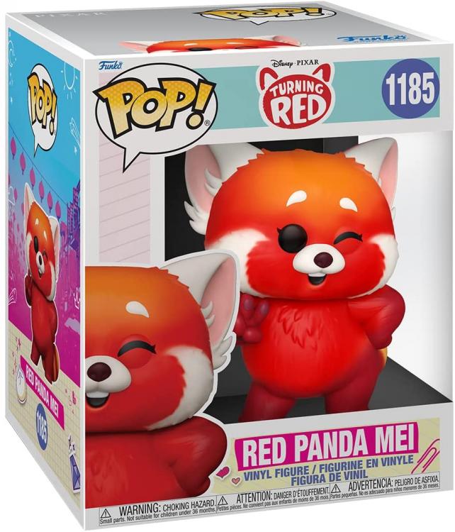 Funko Pop! Disney Pixar Turning Red (1185) Red Panda Mei Vinyl Figure 15cm