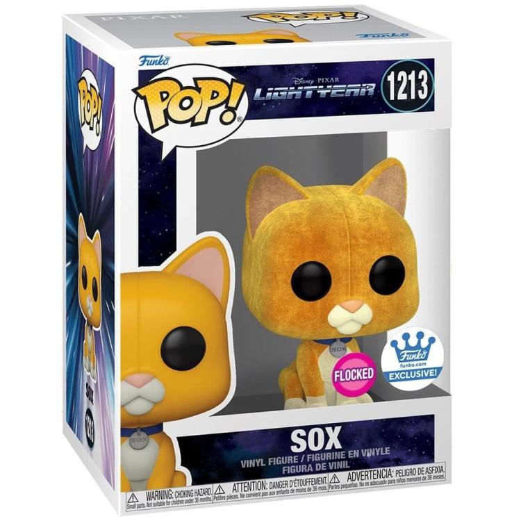 Funko Pop! Disney Pixar - Lightyear (1213) Sox Flocked Exclusive Figure 9Cm