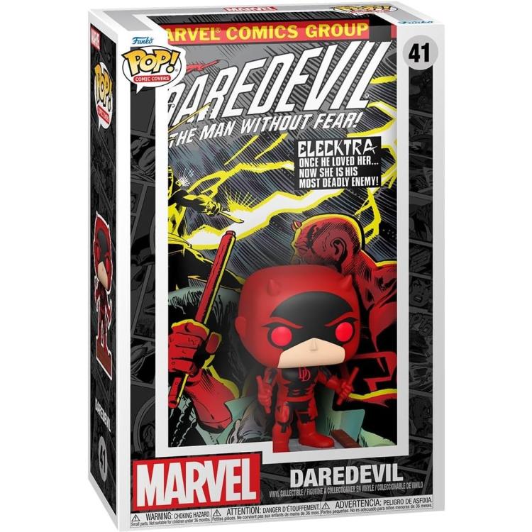 Funko Pop! Comic Covers - Marvel (41) Daredevil Vinyl Figure 9Cm Figurine