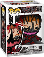Funko Pop! Marvel Venom - (367) Carnage Figure Cletus Kasady Venomized 9Cm