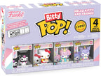 Funko Bitty Pop! Hello Kitty And Friends 4 Pack Kuromi Limited Chase