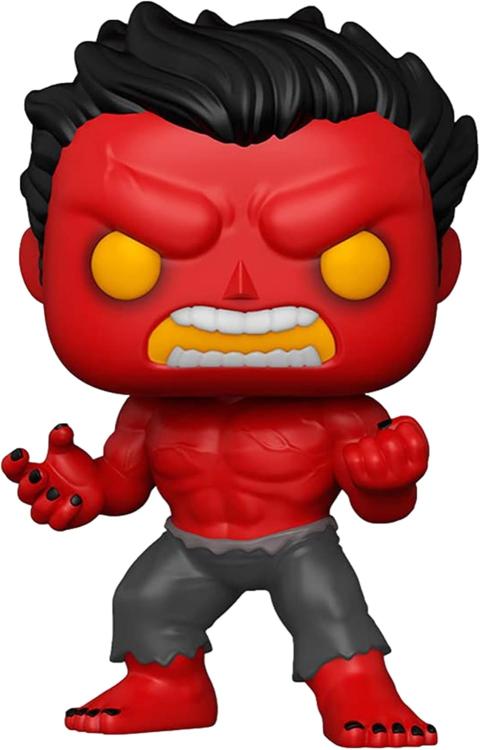 Funko Pop Marvel - (854) Red Hulk - Vinyl Figure Special Edition Figurine 9Cm