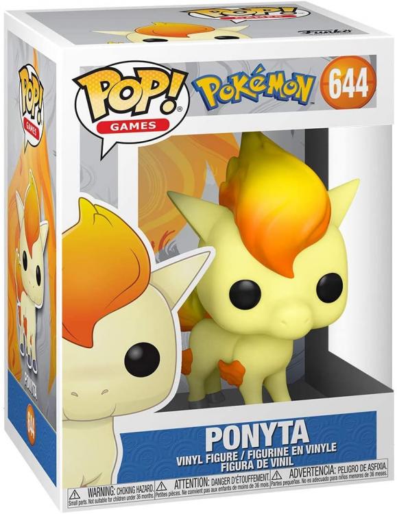 Funko Pop! Games Pokémon (644) Ponyta - Rapidash Vinyl Action Figure Collectible Figurine