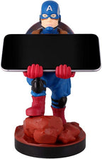 Cable Guys - Marvel (Captain America) Smartphone and Gaming Controller Holder Figure
