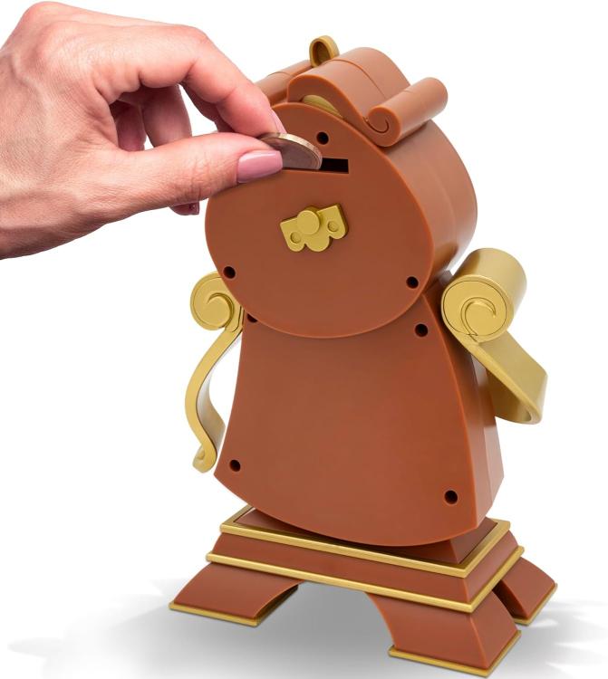 Abystyle Salvadanaio Disney The Beauty And The Beast Cogsworth Monete