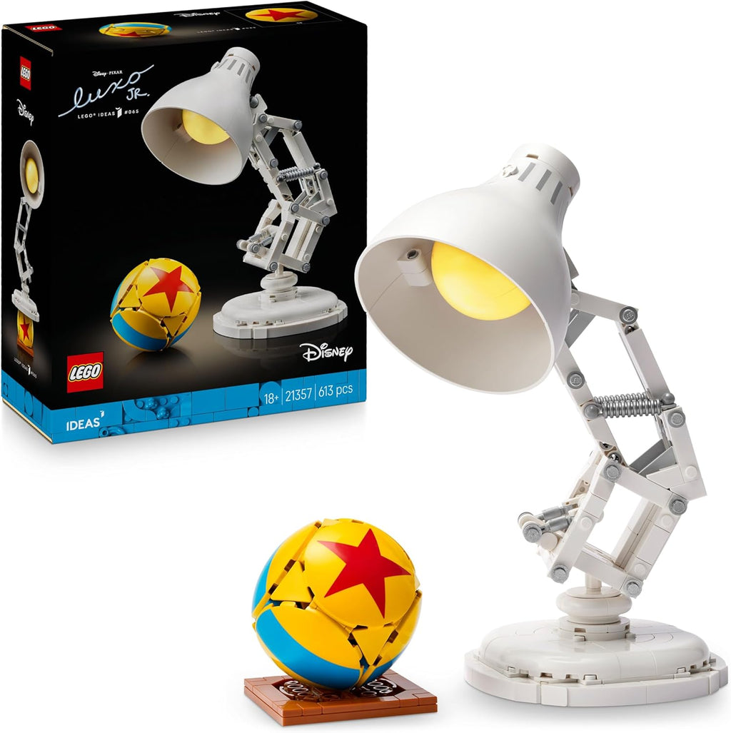 Lego Ideas Disney Pixar Luxo Jr. 21357 Set With PIXAR Lamp