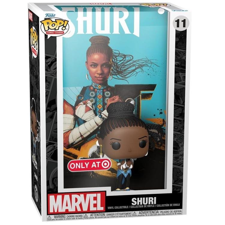 Funko Pop! Comic Cover - Marvel (11) Shuri Vinyl Figure 9cm Figurine