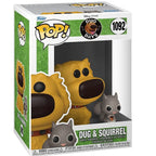 Funko Pop Disney Pixar - Dug Day 1092 Dug & Squirrel Vinyl Action Figure Statue