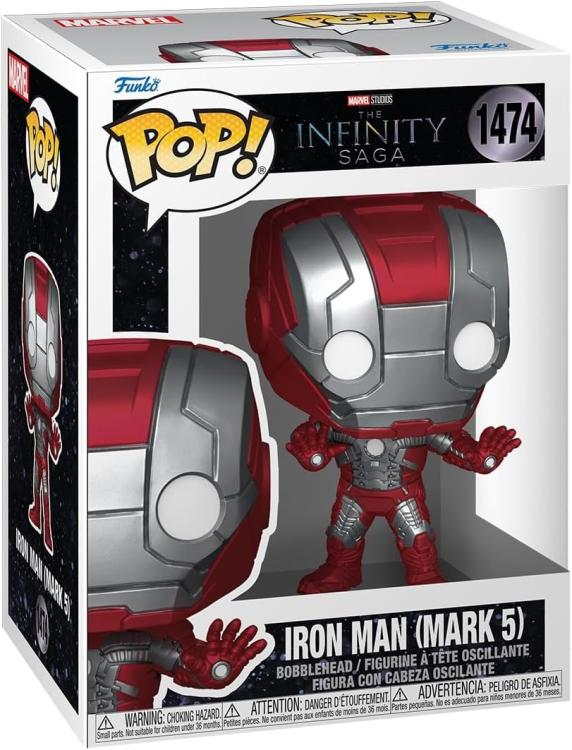 Funko Pop Marvel - The Infinity Saga (1474) Iron Man Vinyl Figure 9cm