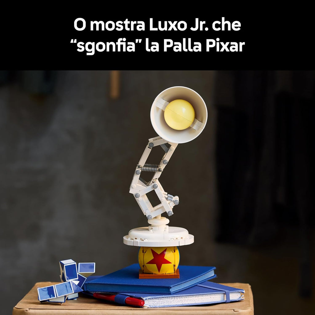 Lego Ideas Disney Pixar Luxo Jr. 21357 Set With PIXAR Lamp