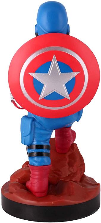 Cable Guys - Marvel (Captain America) Smartphone and Gaming Controller Holder Figure