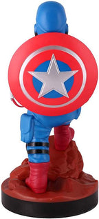 Cable Guys - Marvel (Captain America) Smartphone and Gaming Controller Holder Figure