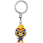 Funko Key! Rocket - Marvel Lucha Libre Edition - La Estrella Cosmica Figure 4Cm