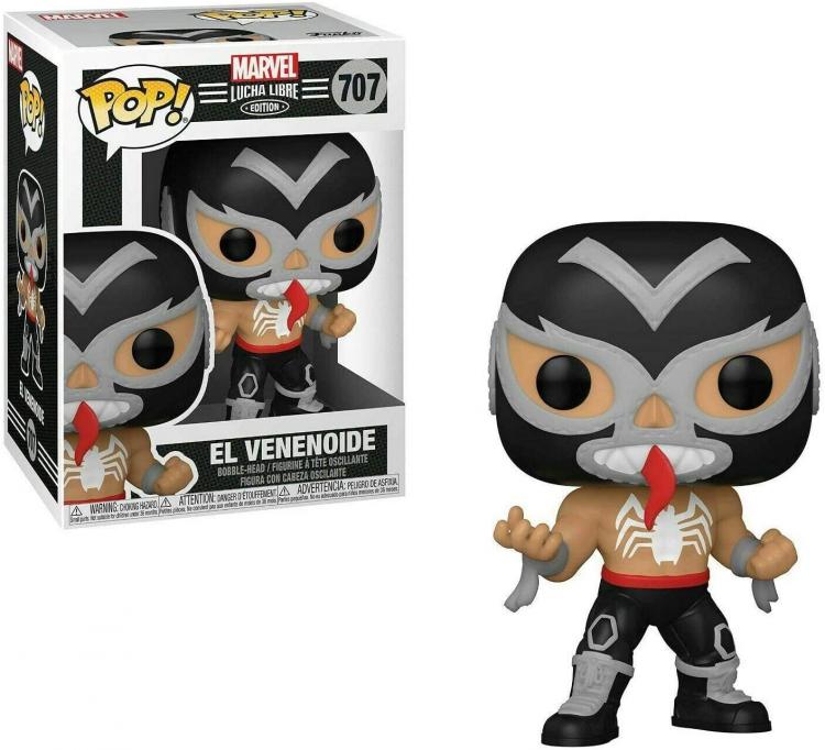 Funko Pop Marvel Lucha Libre 707 - Luchadores Venom Vinyl Collection New