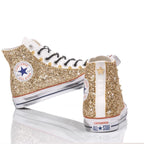 Converse Glitter Gold