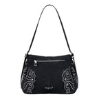 DESIGUAL Women's Black Poker Face Posadas Bag with Studs