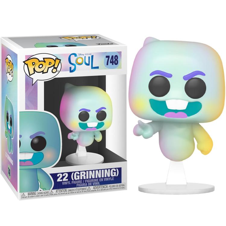 Funko Pop! Disney Soul (748) 22 (Grinning) Vinyl Figure 9Cm Collectible Figurine