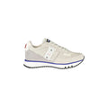 BLAUER Sneakers Uomo Grigie con Lacci e Dettagli a Contrasto