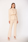 Elegant belted blazer for any occasion