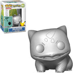 Funko Pop ! Games Pokemon (453) Bulbasaur Silver Metallic Vinyl Figure Statuetta