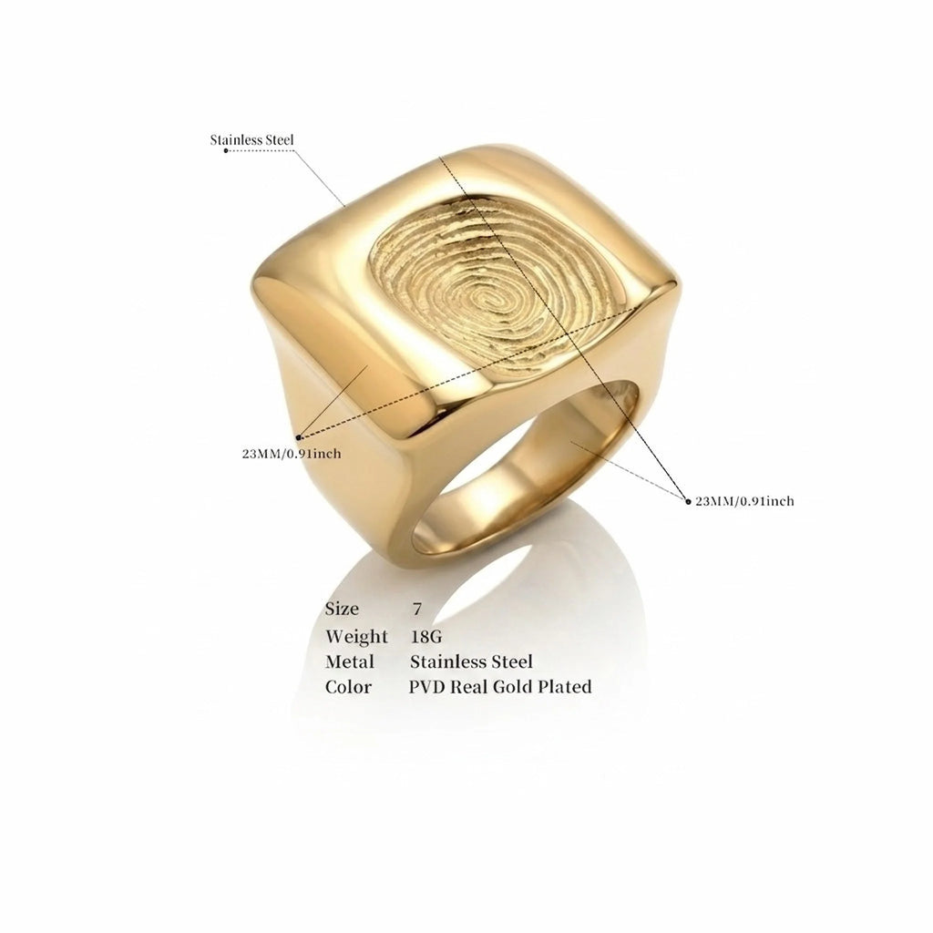 Anello Impronta Digitale