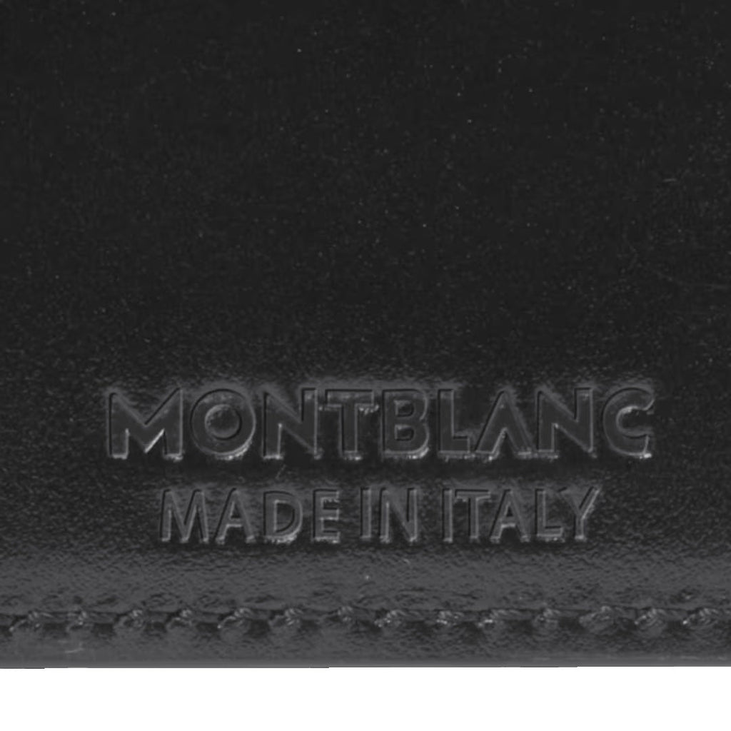 Montblanc Meisterstuck 6-compartment wallet with 2 view pockets black 198314