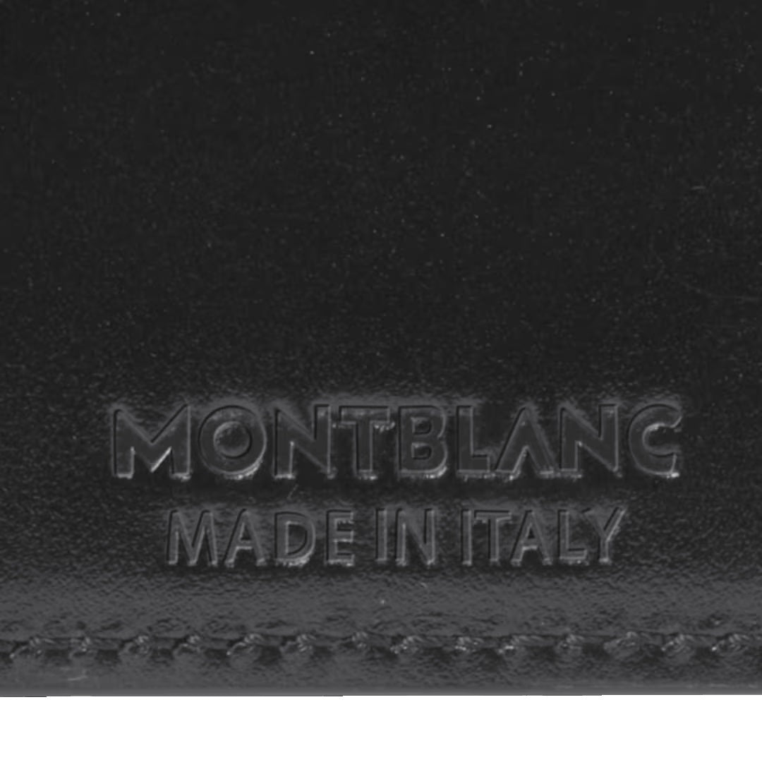Montblanc Meisterstuck 6-compartment wallet with 2 view pockets black 198314