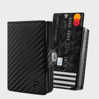 KLIK Minimal SLIM without coin pocket Carbon