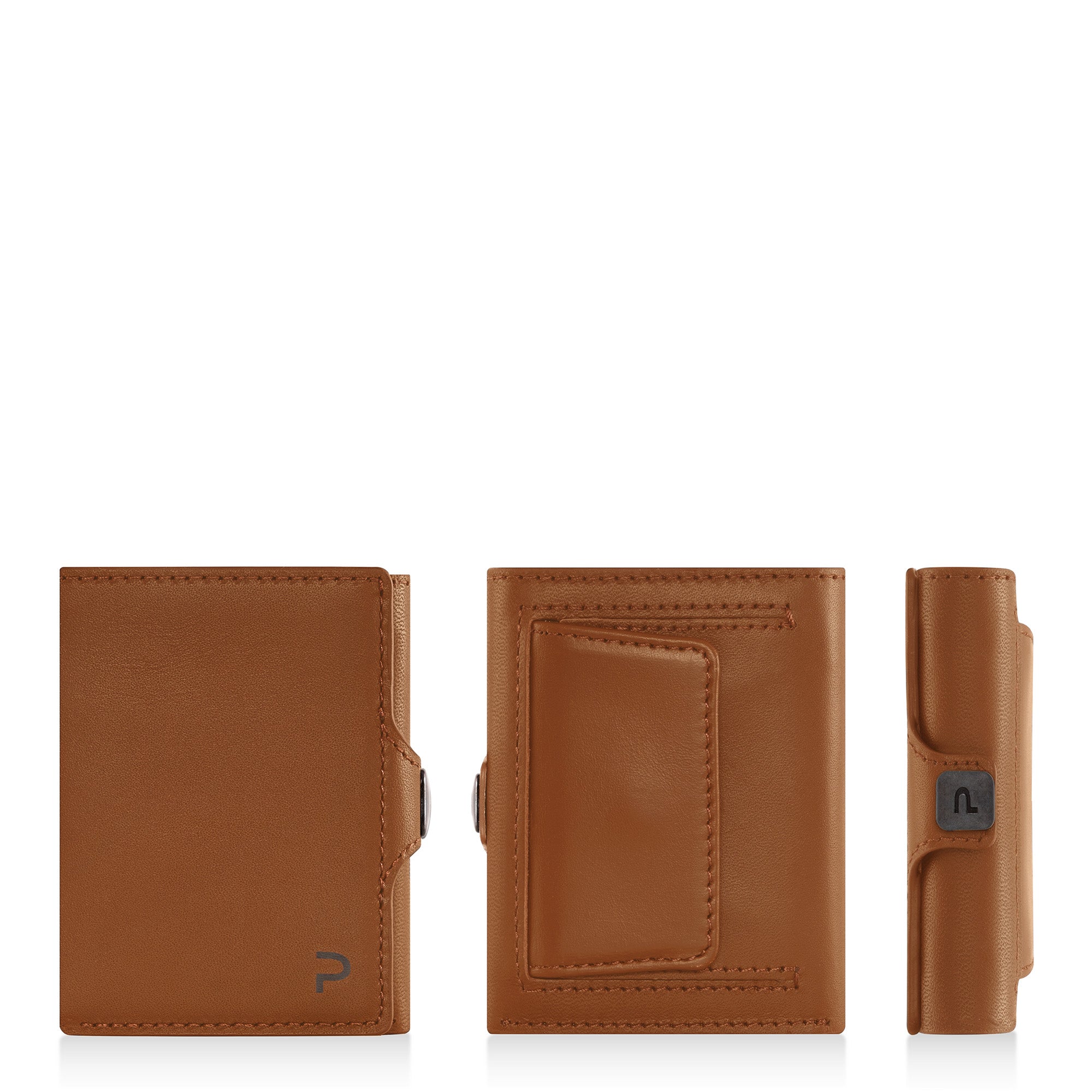 KLIK Classic with XL Coin Pocket Mirum Cognac