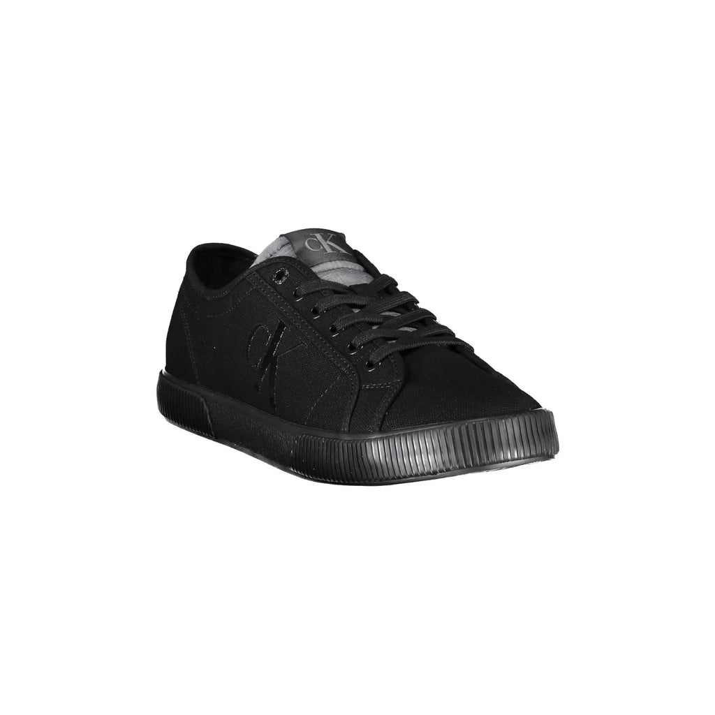 CALVIN KLEIN Scarpe Sportive Uomo Nere con Stampa e Dettagli