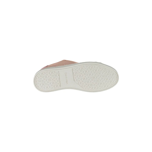 CALVIN KLEIN Women's Pink Sneakers with Contrast Details