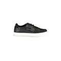 CALVIN KLEIN Men's Black Sports Shoes with Contrast Details