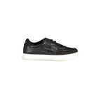 CALVIN KLEIN Men's Black Sports Shoes with Contrast Details