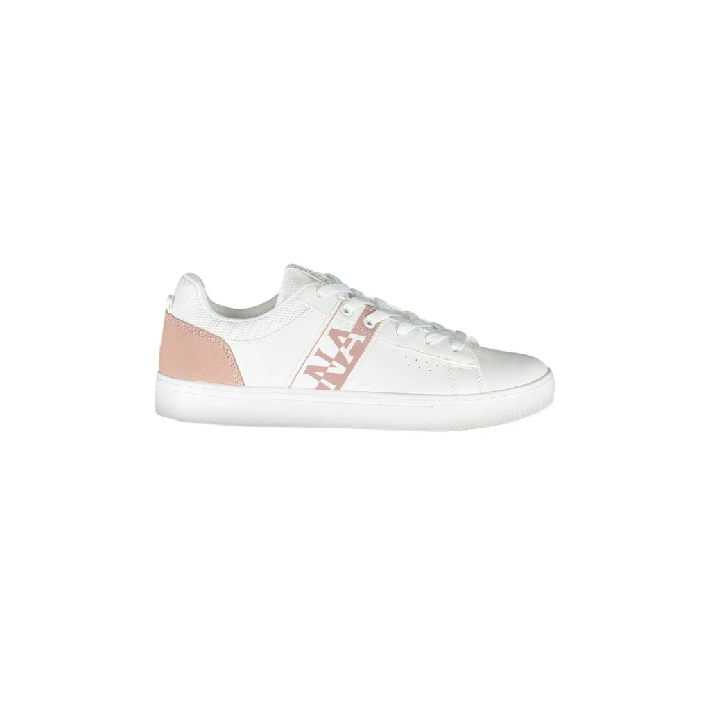 NAPAPIJRI SHOES Sneakers Donna Bianche con Dettagli a Contrasto