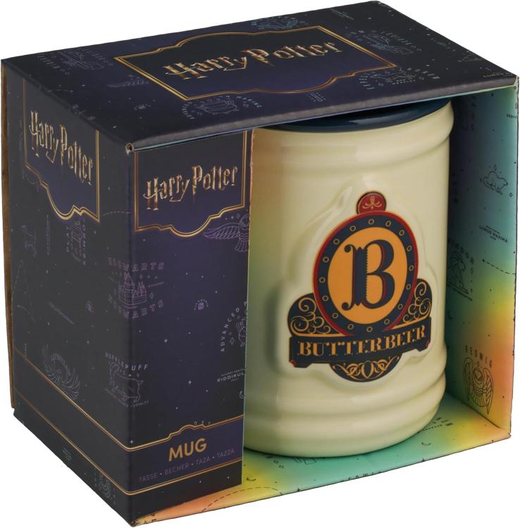 Paladone - Harry Potter 3D Mug (Butter Beer) Ceramic Mug 350ml