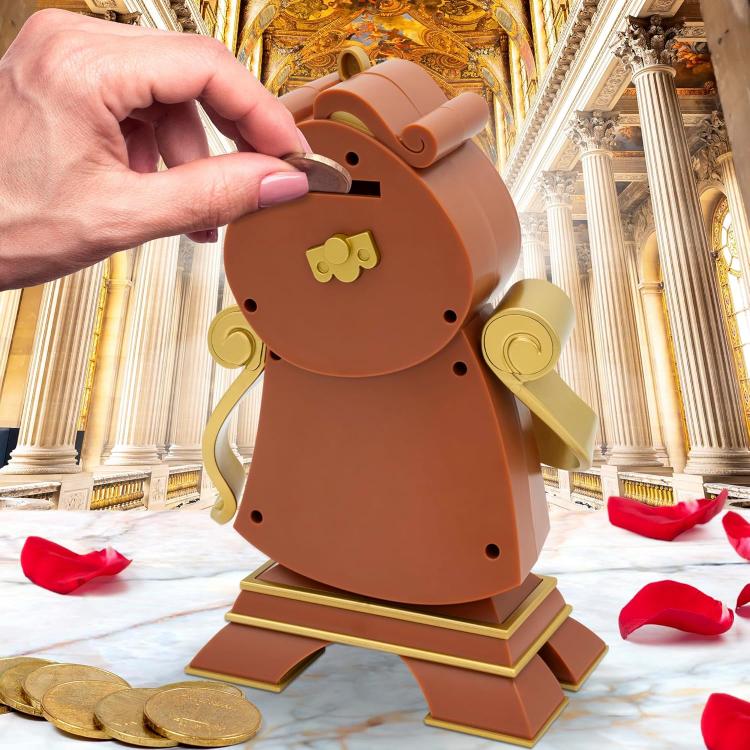 Abystyle Salvadanaio Disney The Beauty And The Beast Cogsworth Monete