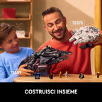 Lego - Star Wars 75375 (Millennium Falcon) 921 Pieces Disney - 25th Anniversary 18+