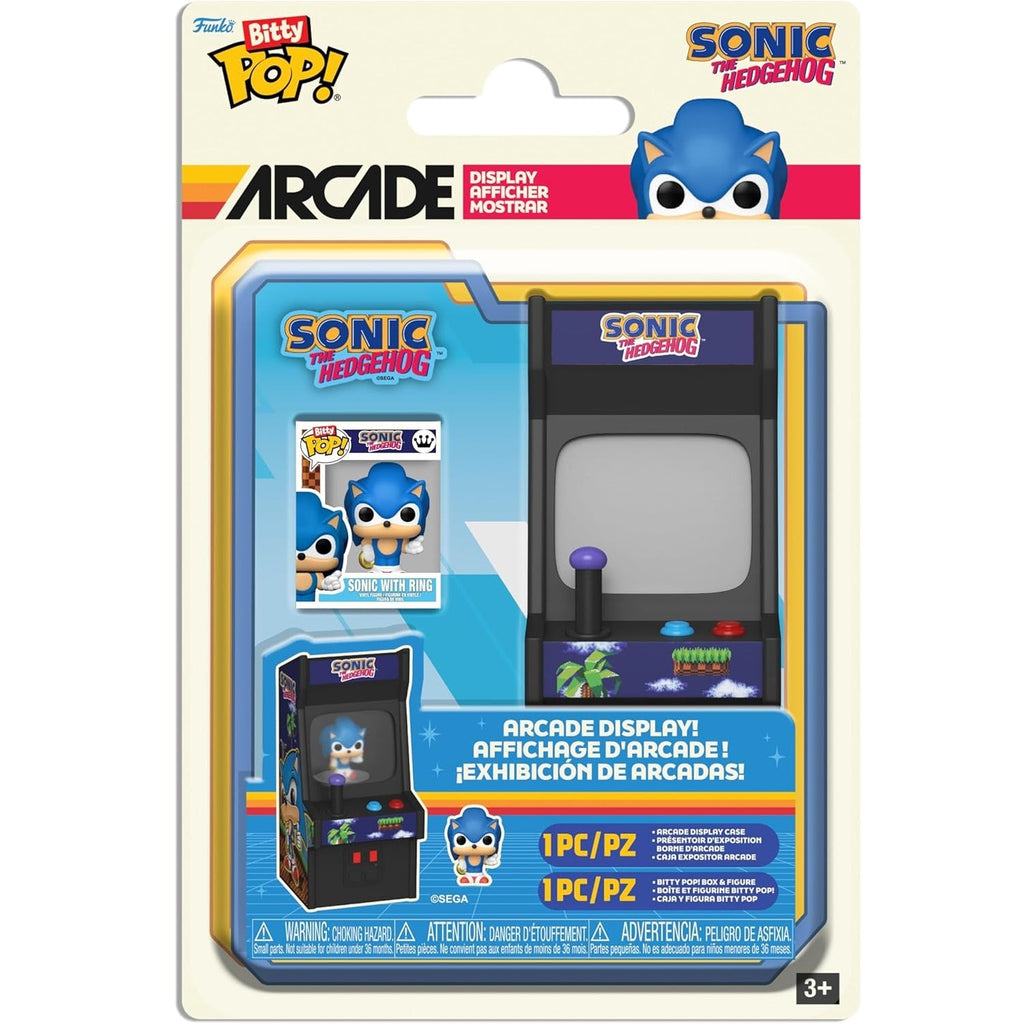 Funko Bitty Pop ! Arcade Sonic The Hedgehog - Sonic With Ring