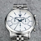 Maserati Epoca Chronograph white 42mm – jubilee strap