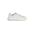 CALVIN KLEIN Scarpe Sneakers Donna Bianche con Dettagli Logo