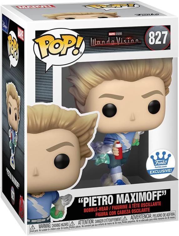Funko Pop! Marvel Wanda Vision (827) Pietro Maximoff Exclusive Vinyl Figure 9cm