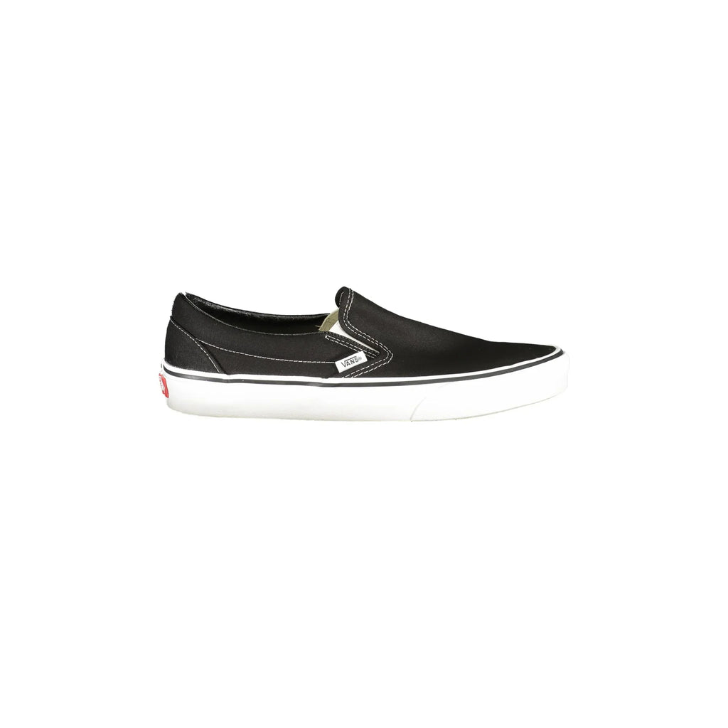 VANS Scarpe Slip-On Uomo Nere Classic con Dettagli a Contrasto