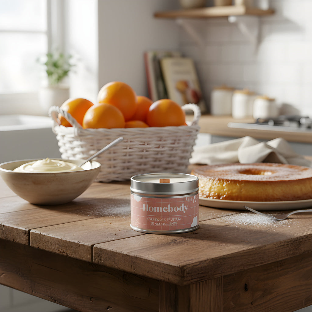 Homebody Candle | orange zest and pastry cream