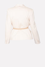 Elegant belted blazer for any occasion