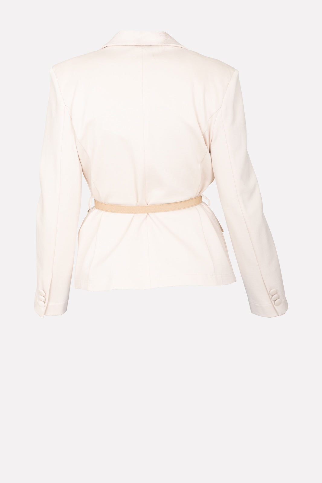 Elegant belted blazer for any occasion