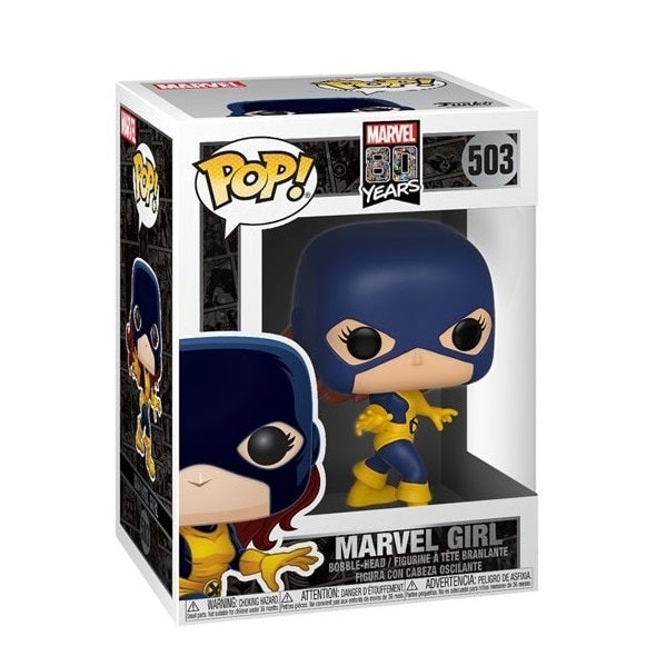 Funko Pop Marvel 80 Years 503 Marvel Girl Jean Grey Vinyl Action Figure Figurine