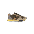 BLAUER Sneakers Uomo Verdi con Lacci e Dettagli a Contrasto