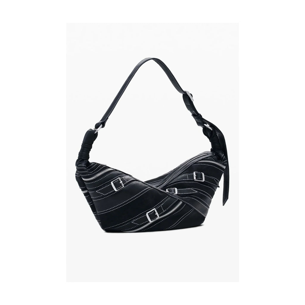 DESIGUAL Women's Black Fibonacci Munster 2.0 Shoulder Bag