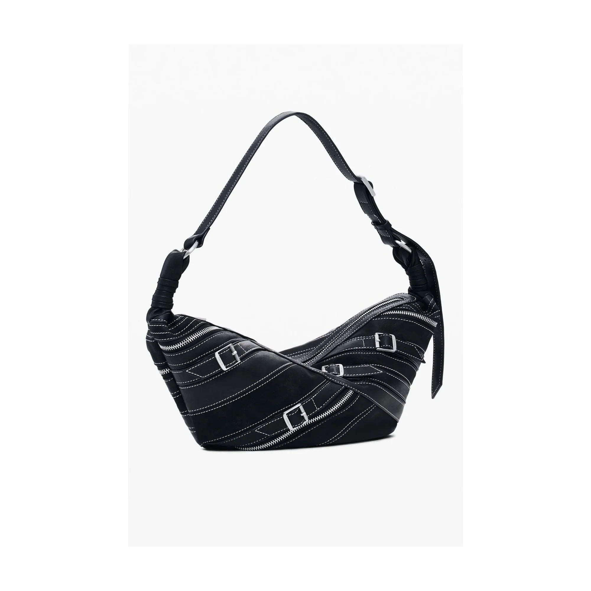 DESIGUAL Women's Black Fibonacci Munster 2.0 Shoulder Bag
